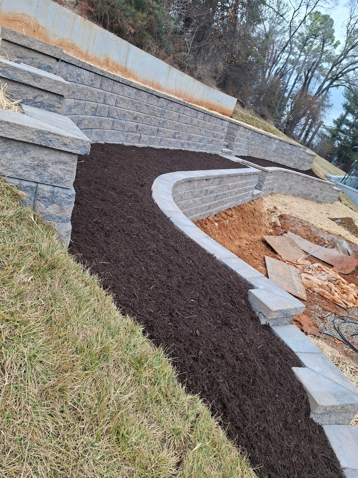 Hardscaping project by Pro Quality Property Maintenance