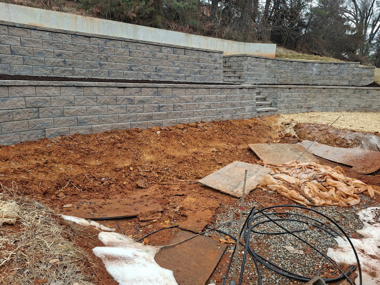 Hardscaping project by Pro Quality Property Maintenance