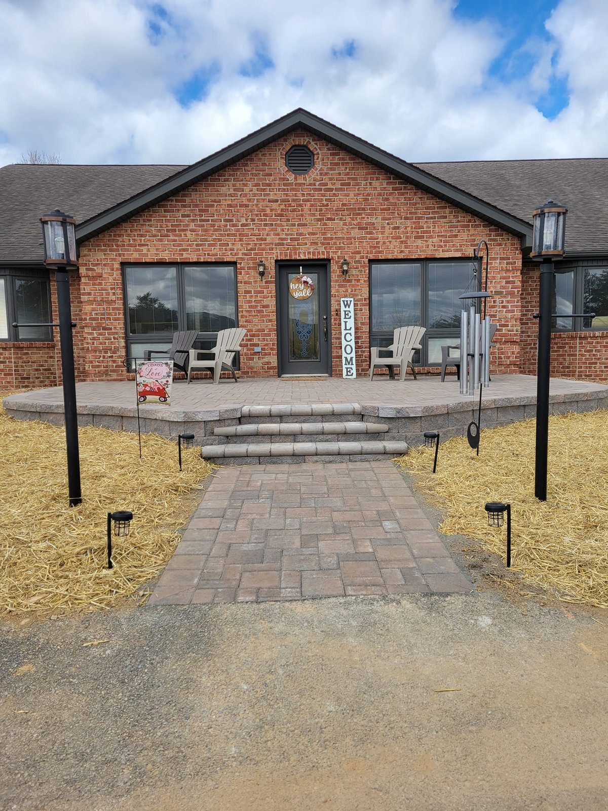 Hardscaping project by Pro Quality Property Maintenance