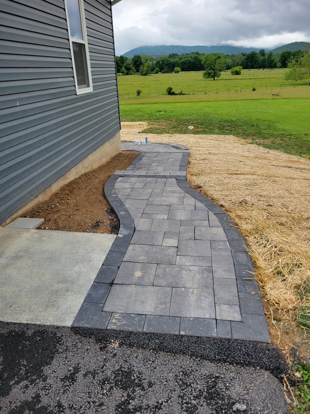 Hardscaping project by Pro Quality Property Maintenance