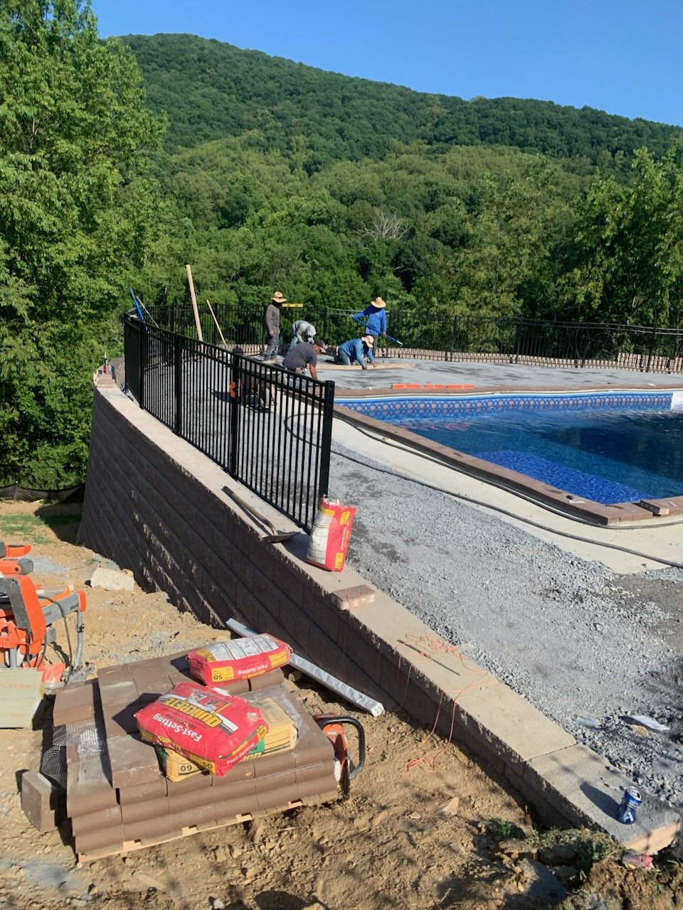 Hardscaping project by Pro Quality Property Maintenance