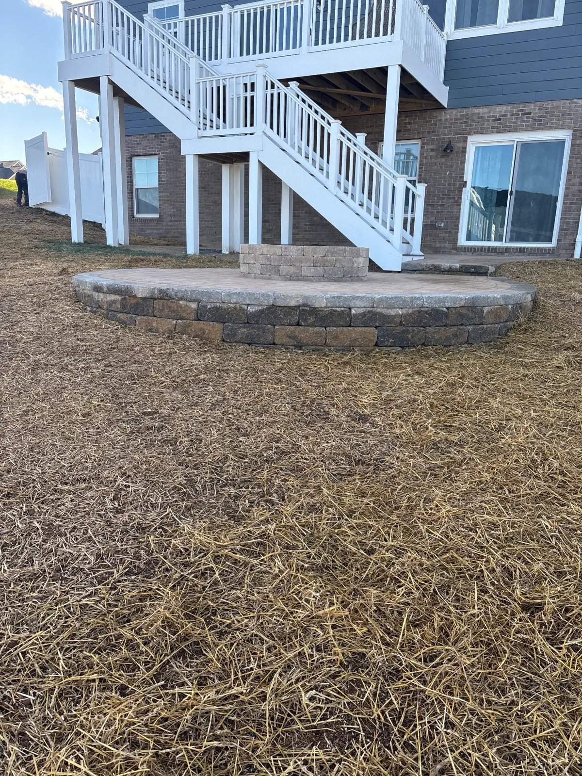 Hardscaping project by Pro Quality Property Maintenance