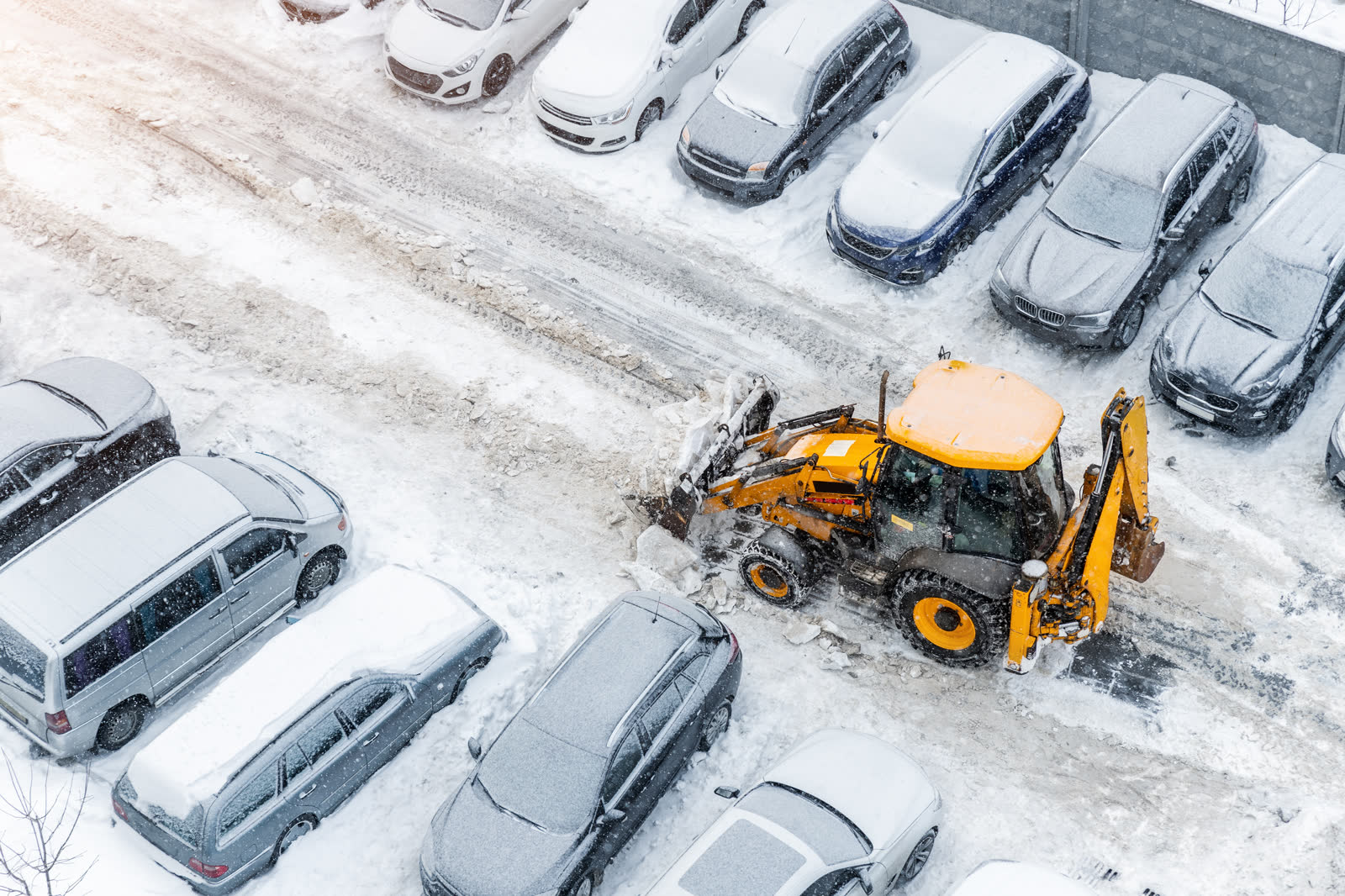 Commercial snow removal in Staunton, Virginia