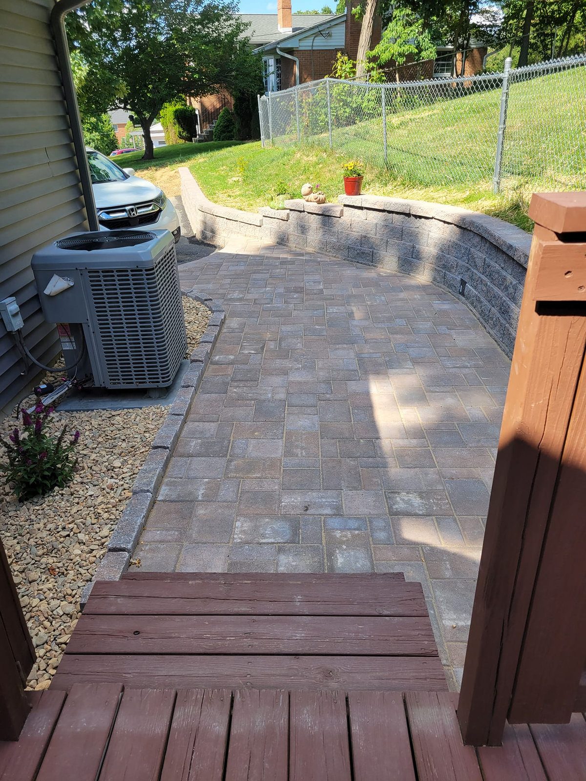 Hardscaping project by Pro Quality Property Maintenance