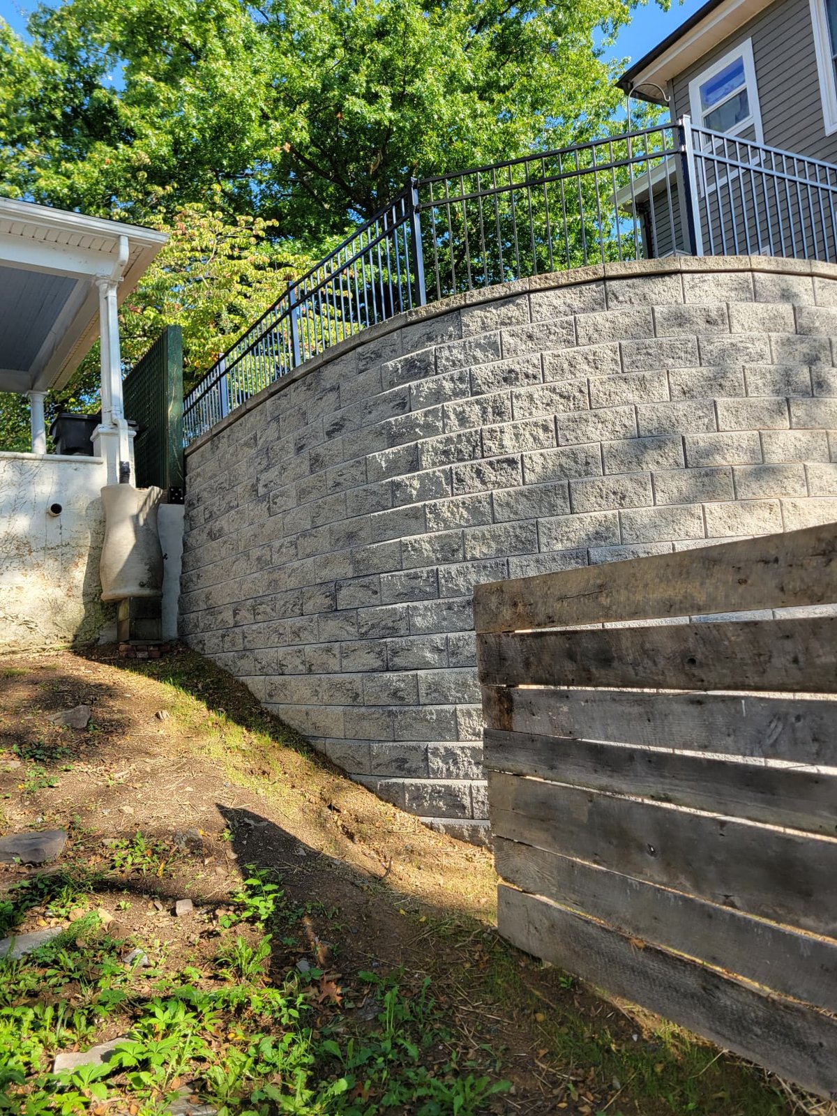 Hardscaping project by Pro Quality Property Maintenance