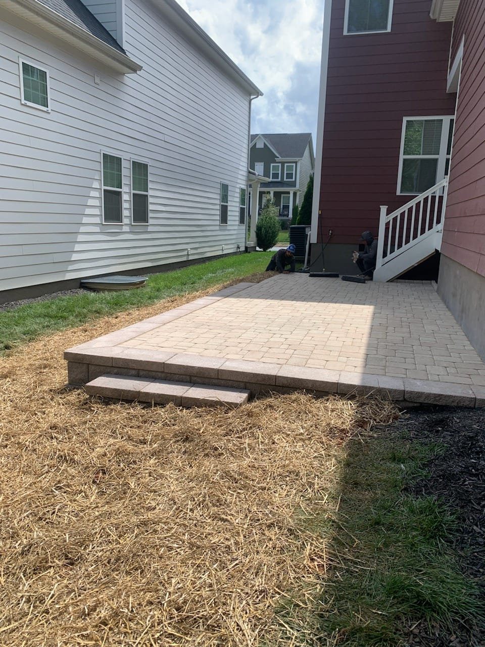 Hardscaping project by Pro Quality Property Maintenance