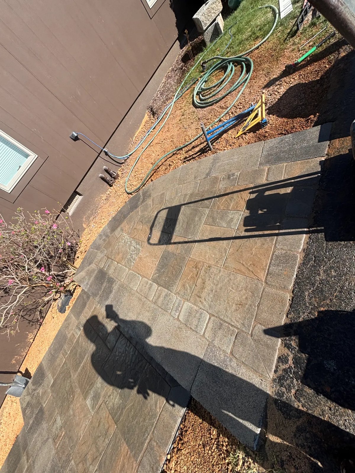 Hardscaping project by Pro Quality Property Maintenance