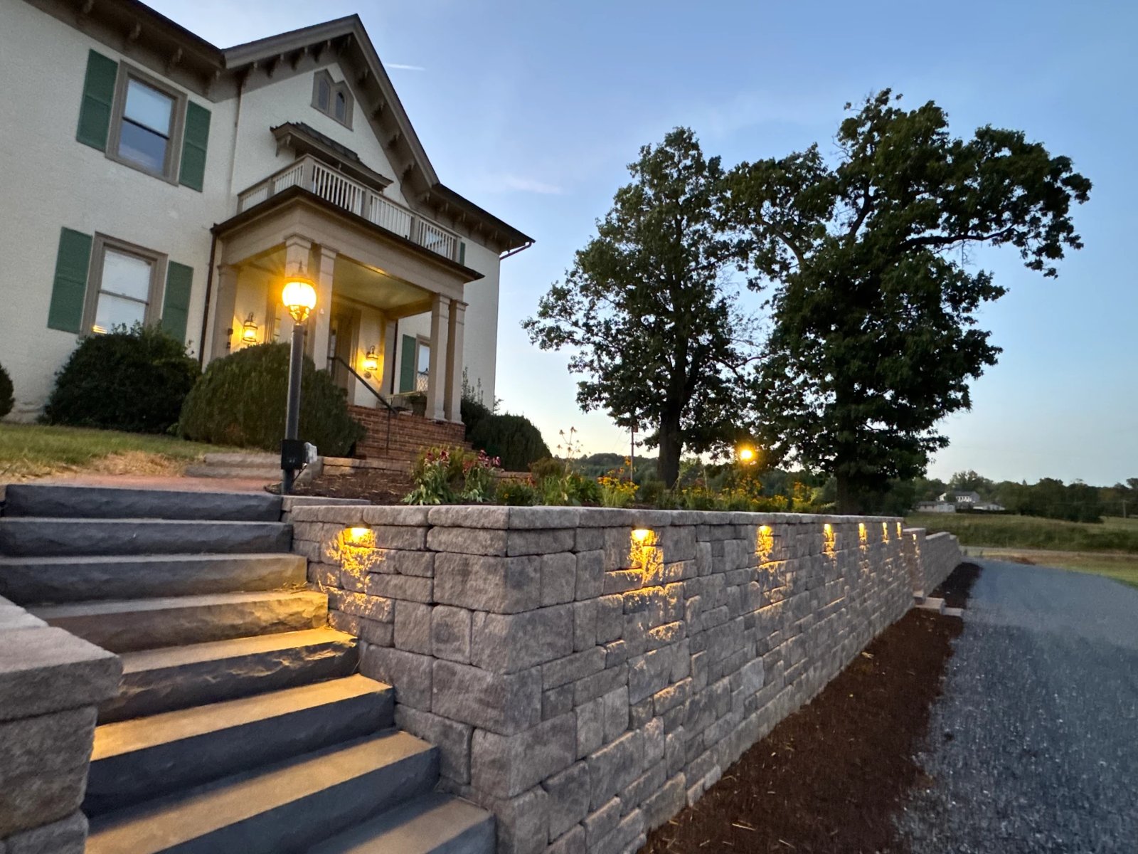 Hardscaping project by Pro Quality Property Maintenance