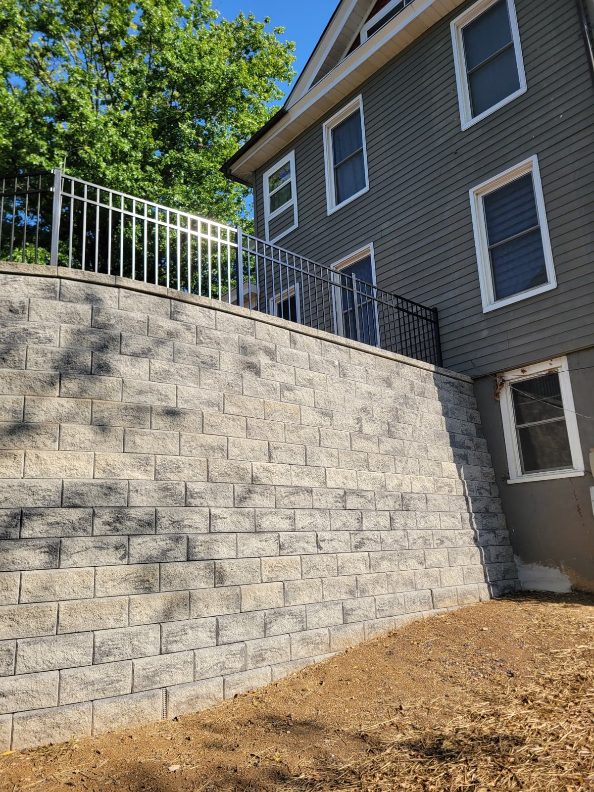 Hardscaping project by Pro Quality Property Maintenance