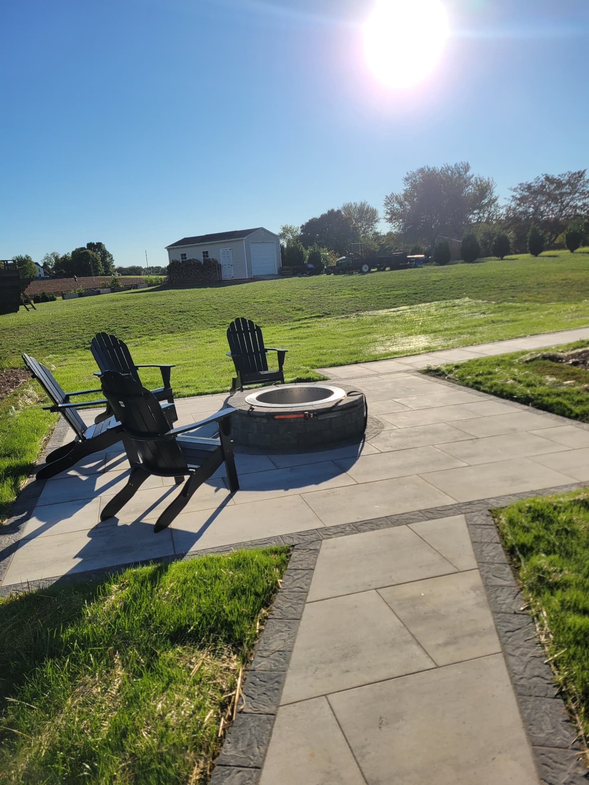 Hardscaping project by Pro Quality Property Maintenance