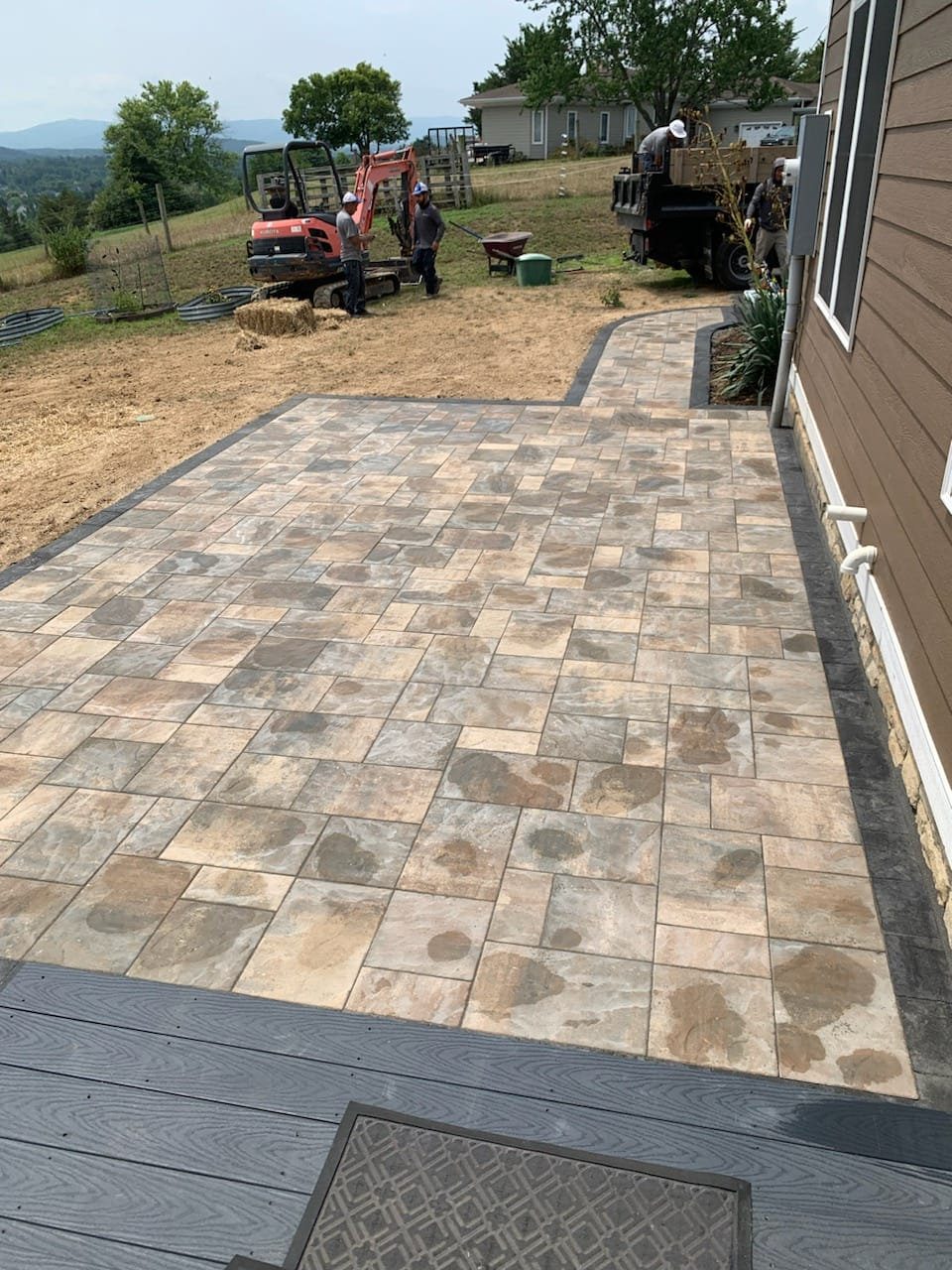 Hardscaping project by Pro Quality Property Maintenance