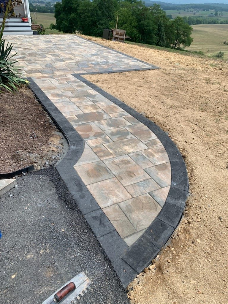 Hardscaping project by Pro Quality Property Maintenance