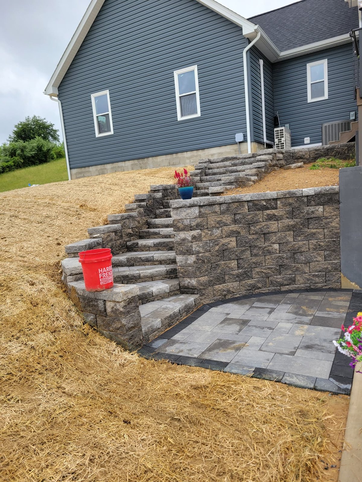 Hardscaping project by Pro Quality Property Maintenance