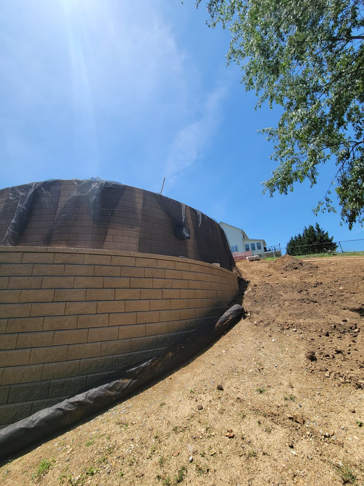 Hardscaping project by Pro Quality Property Maintenance