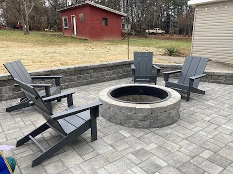 Hardscaping project by Pro Quality Property Maintenance