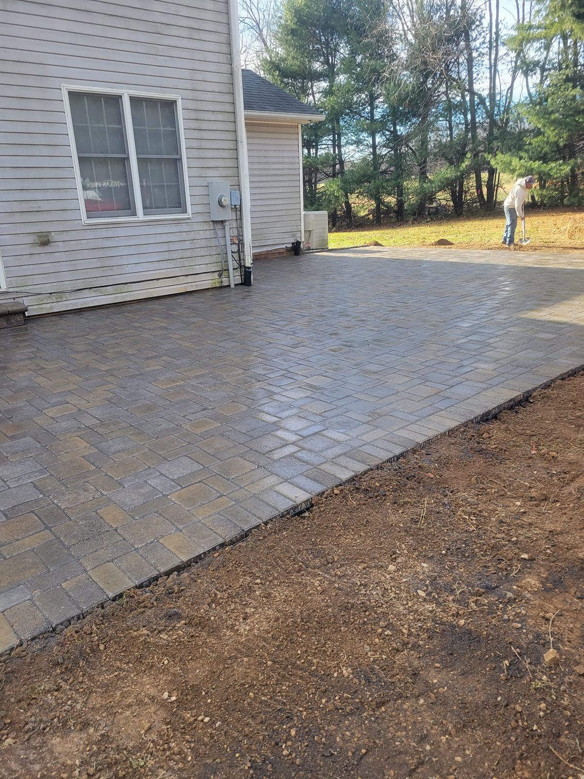 Hardscaping project by Pro Quality Property Maintenance