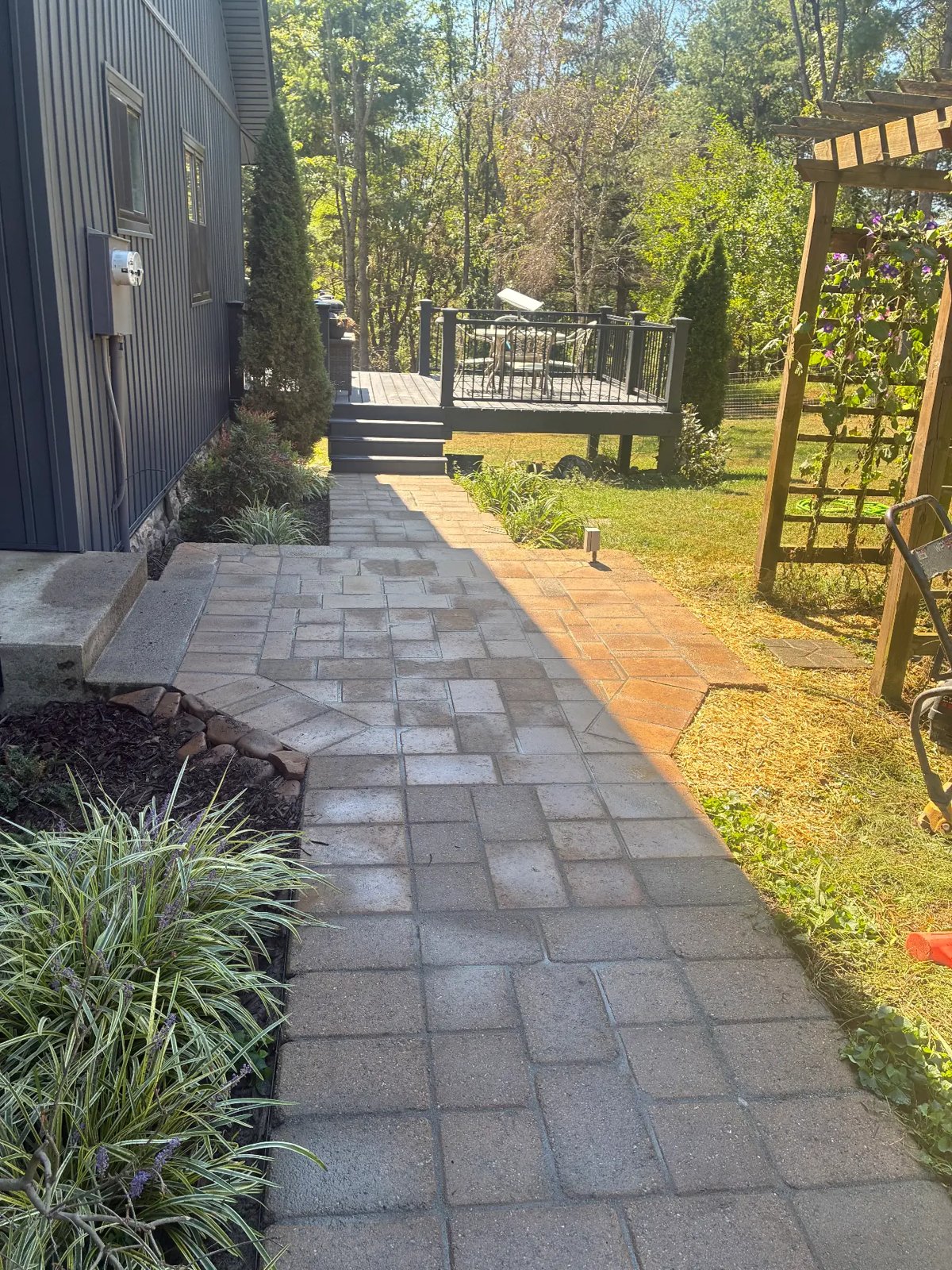 Hardscaping project by Pro Quality Property Maintenance