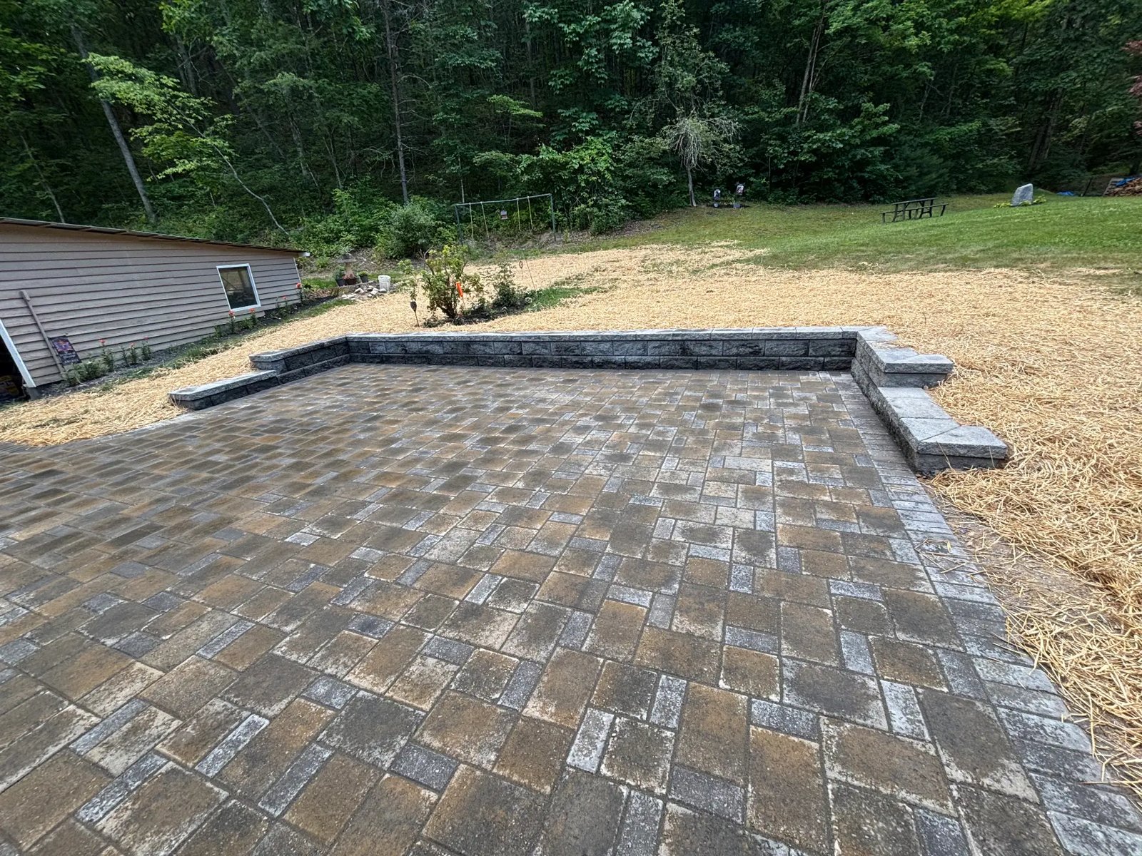 Hardscaping project by Pro Quality Property Maintenance