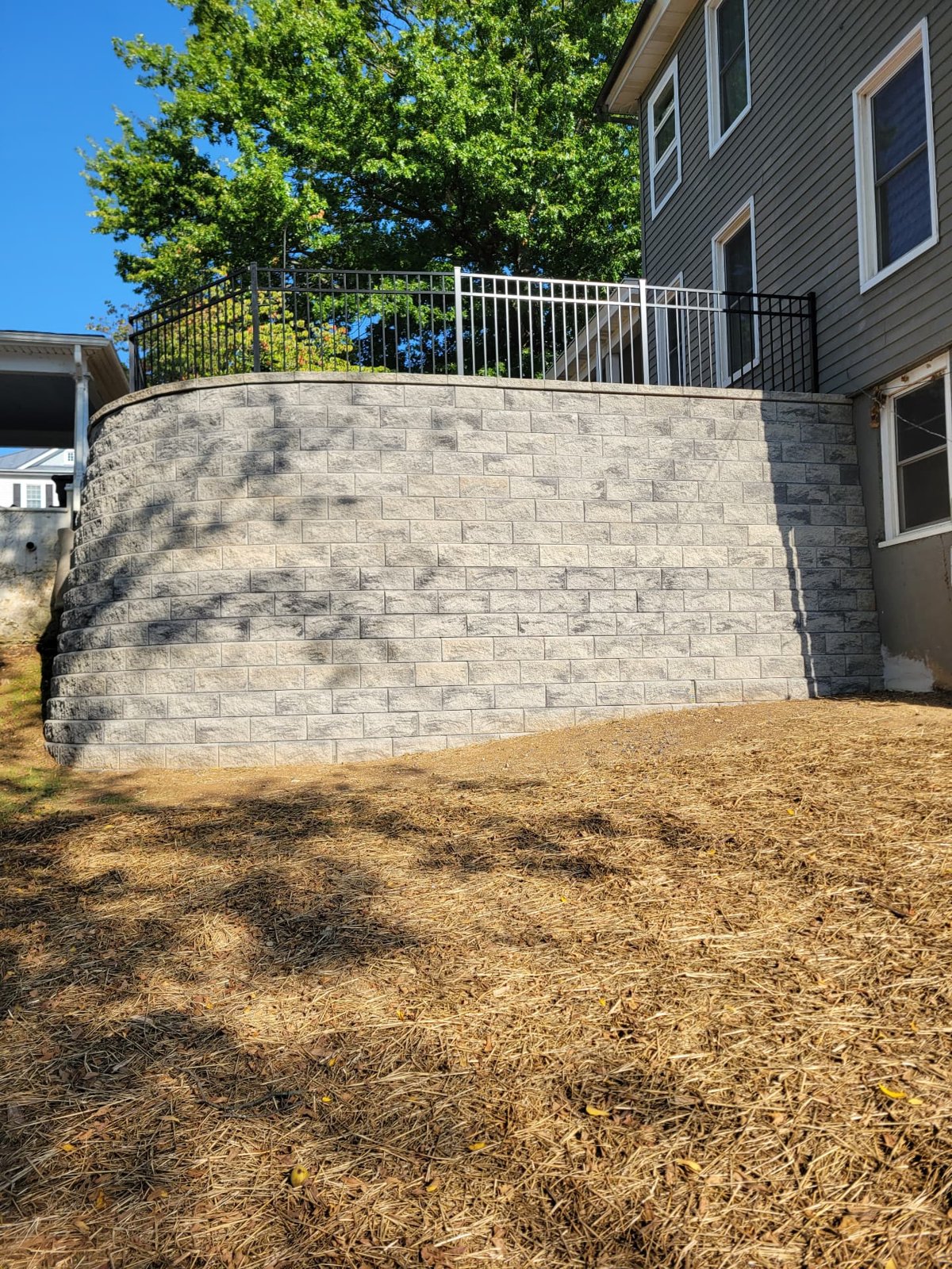 Hardscaping project by Pro Quality Property Maintenance
