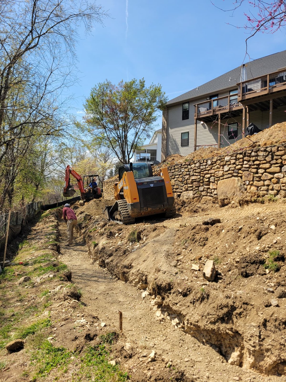 Hardscaping project by Pro Quality Property Maintenance