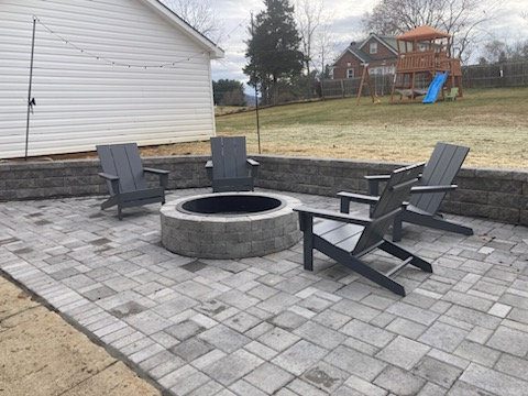 Hardscaping project by Pro Quality Property Maintenance