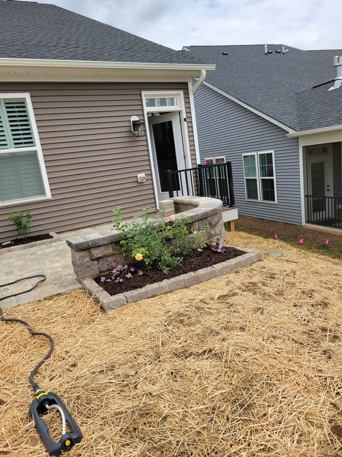 Hardscaping project by Pro Quality Property Maintenance