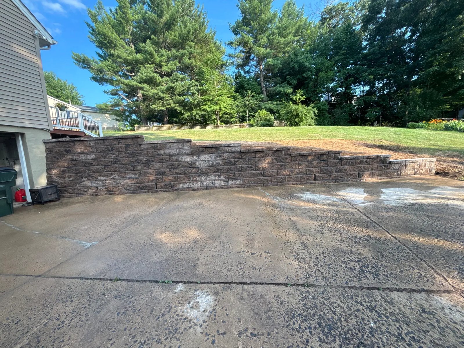 Hardscaping project by Pro Quality Property Maintenance