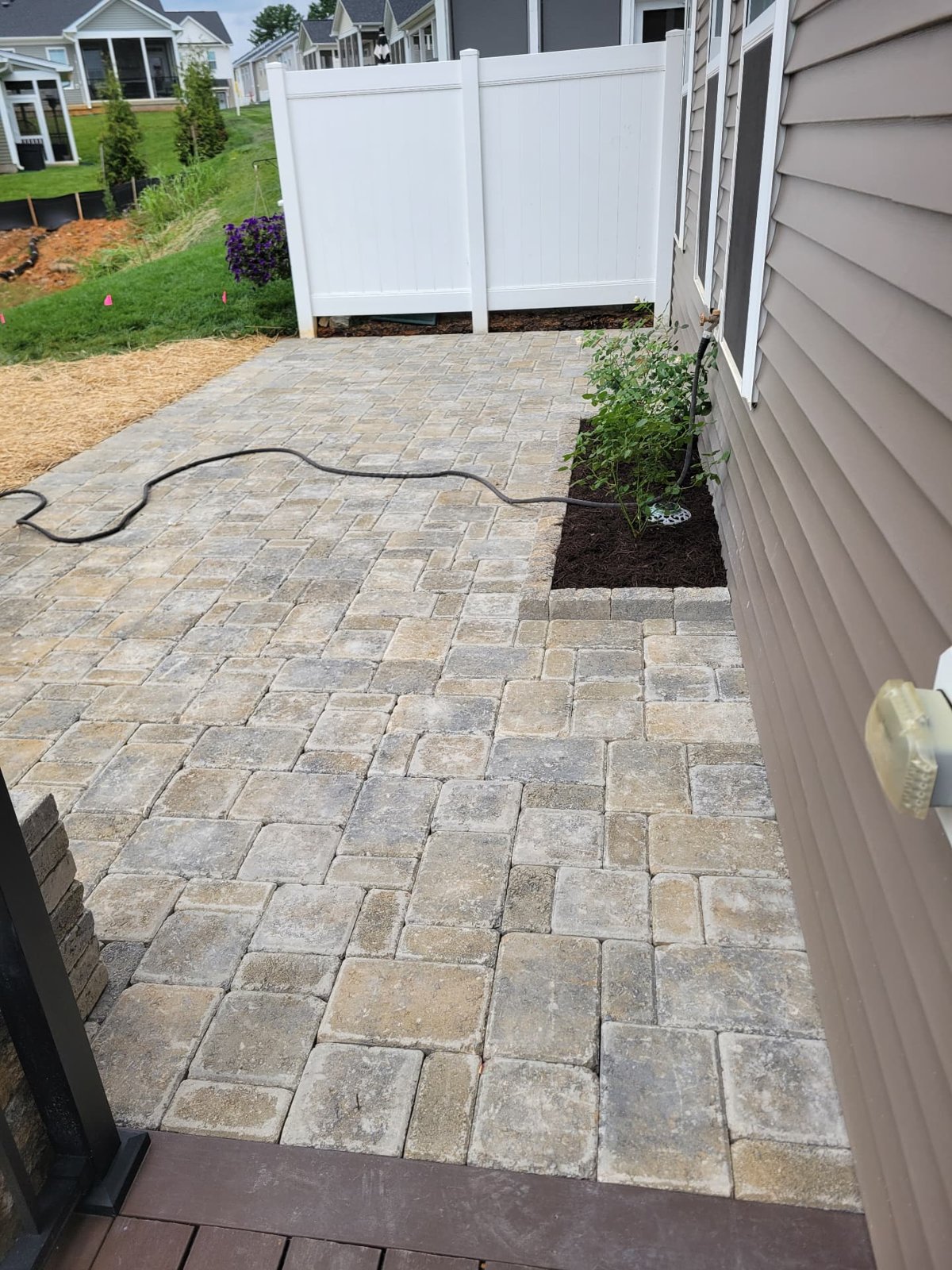 Hardscaping project by Pro Quality Property Maintenance