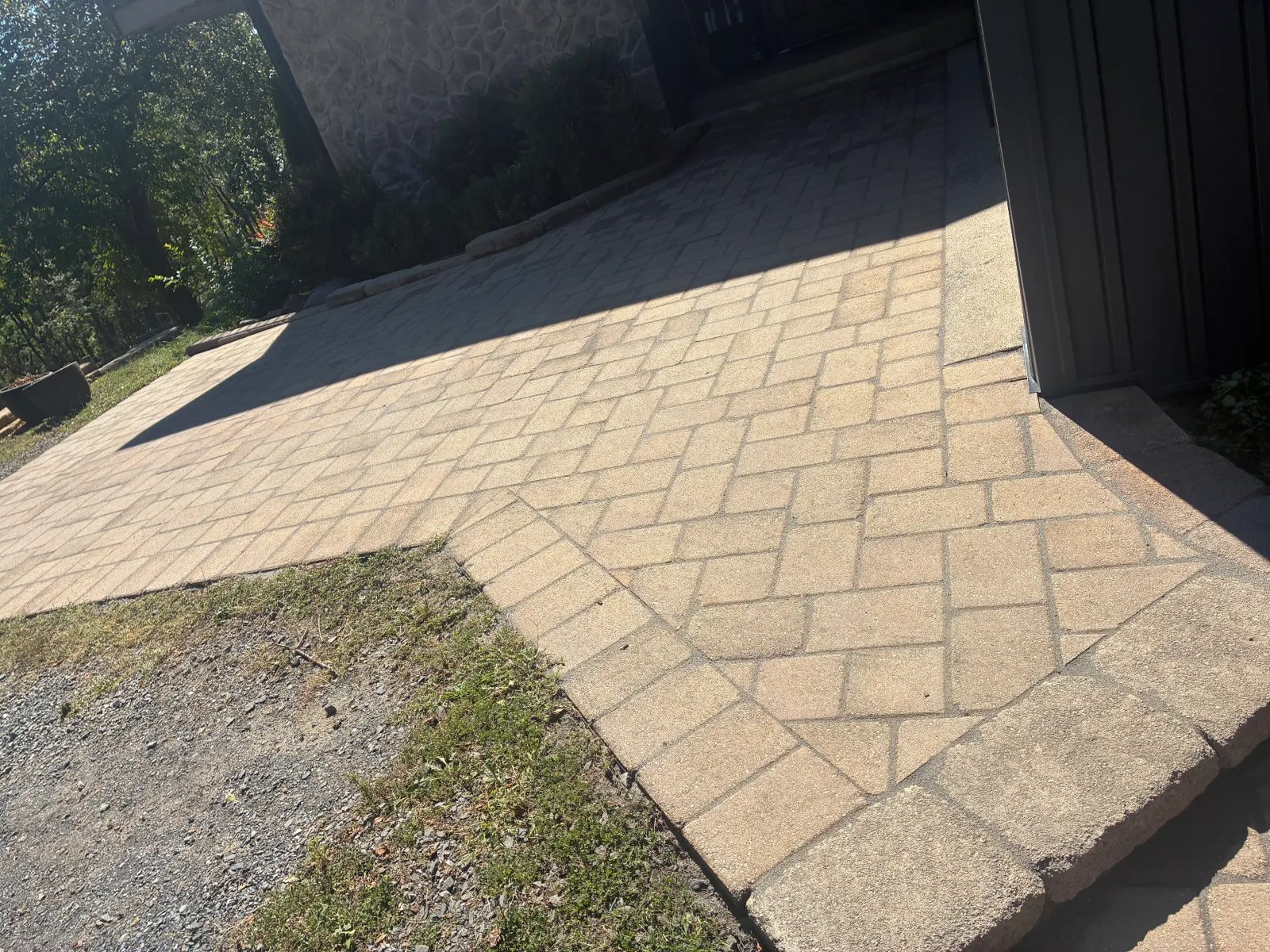 Hardscaping project by Pro Quality Property Maintenance