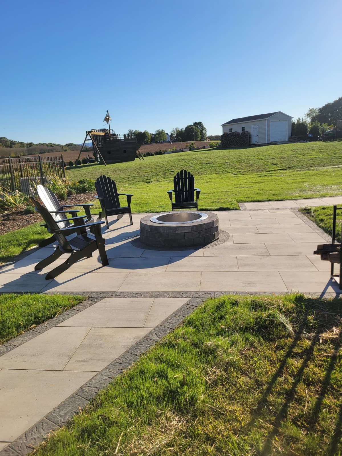 Hardscaping project by Pro Quality Property Maintenance