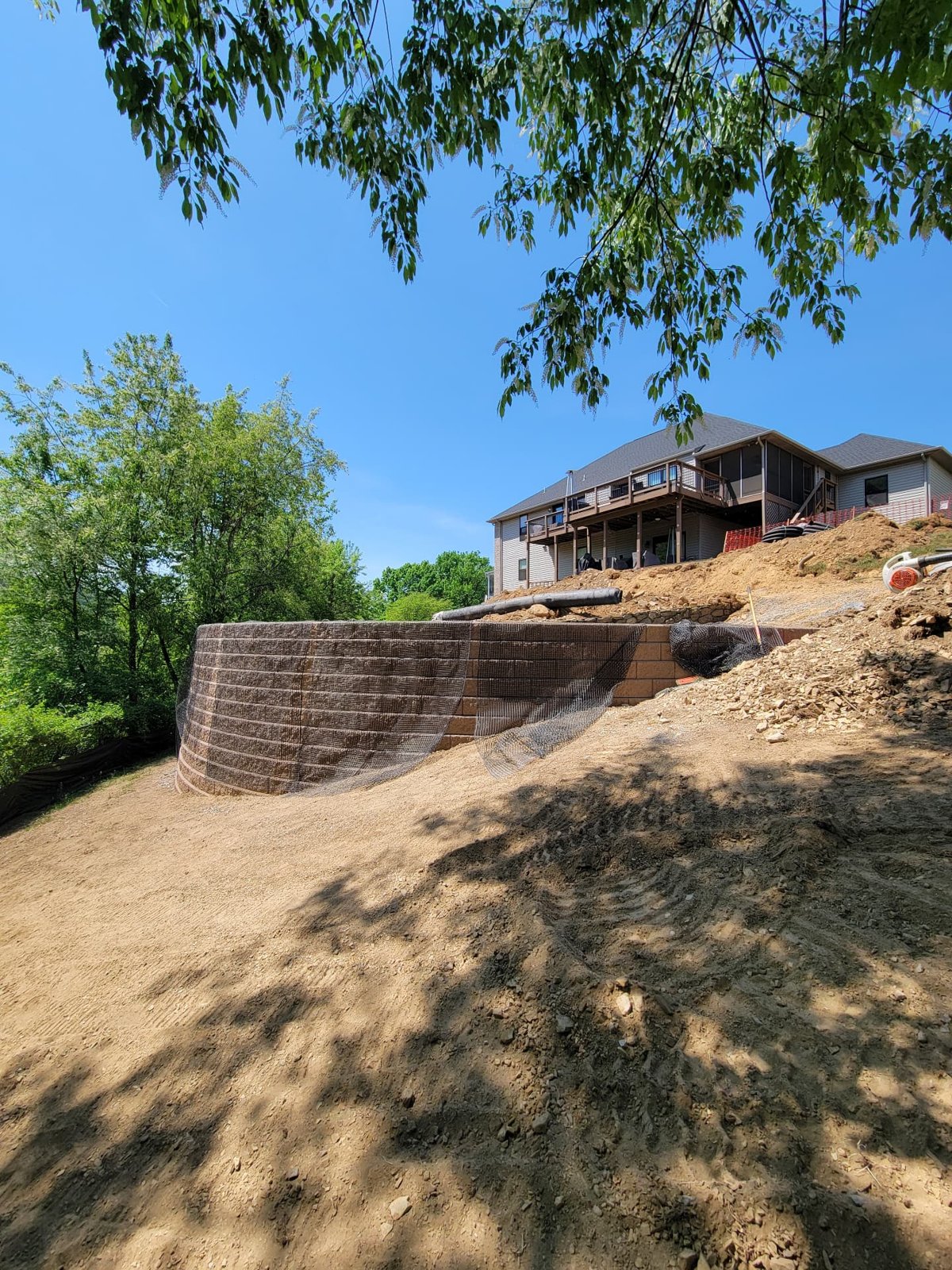 Hardscaping project by Pro Quality Property Maintenance