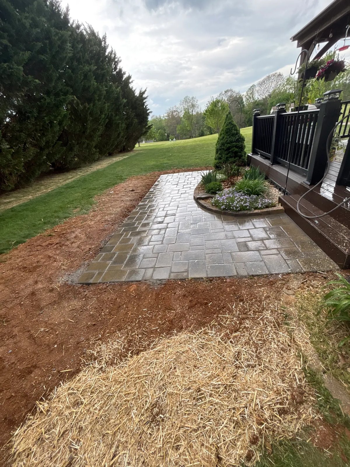 Hardscaping project by Pro Quality Property Maintenance