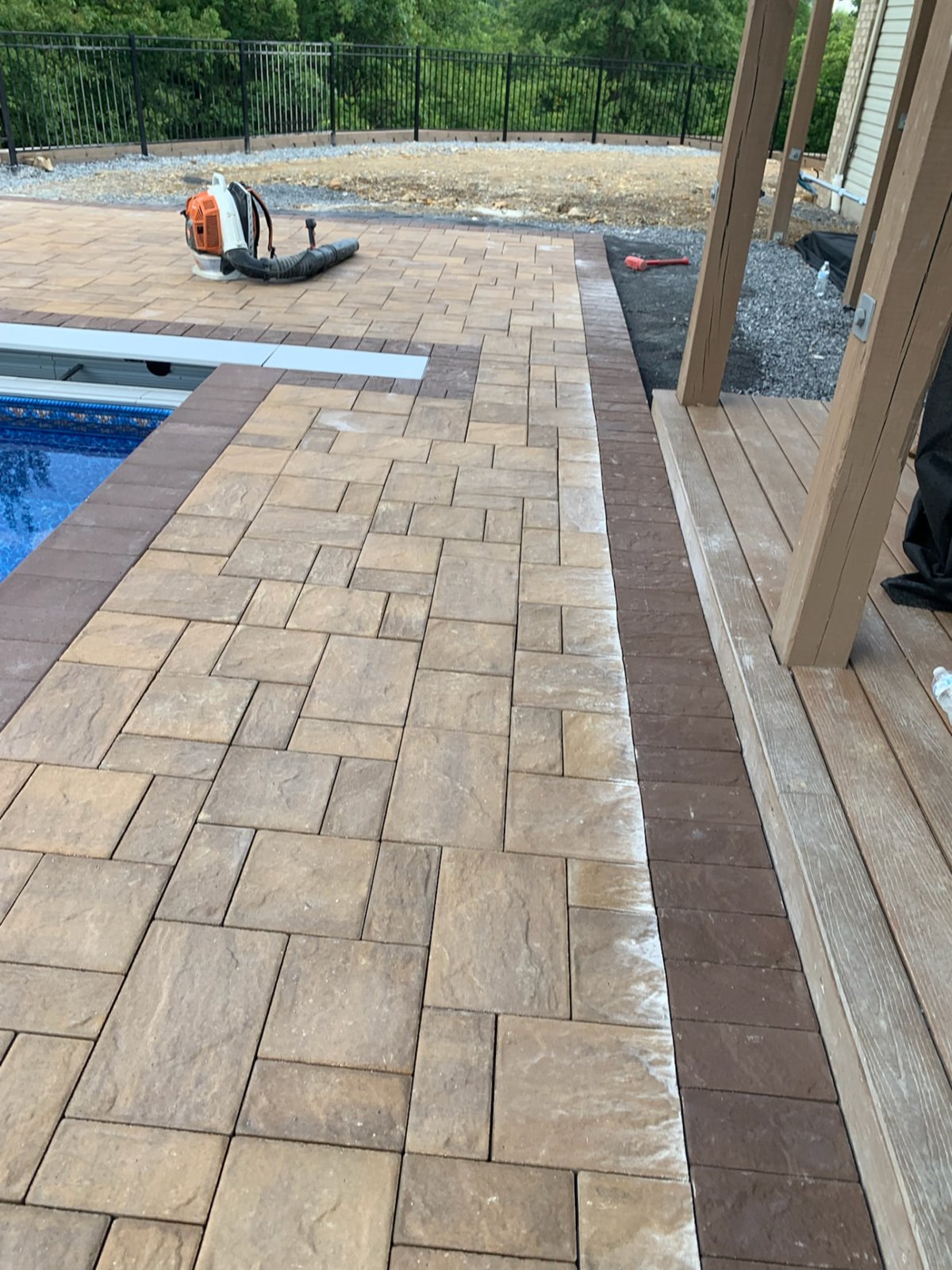 Hardscaping project by Pro Quality Property Maintenance