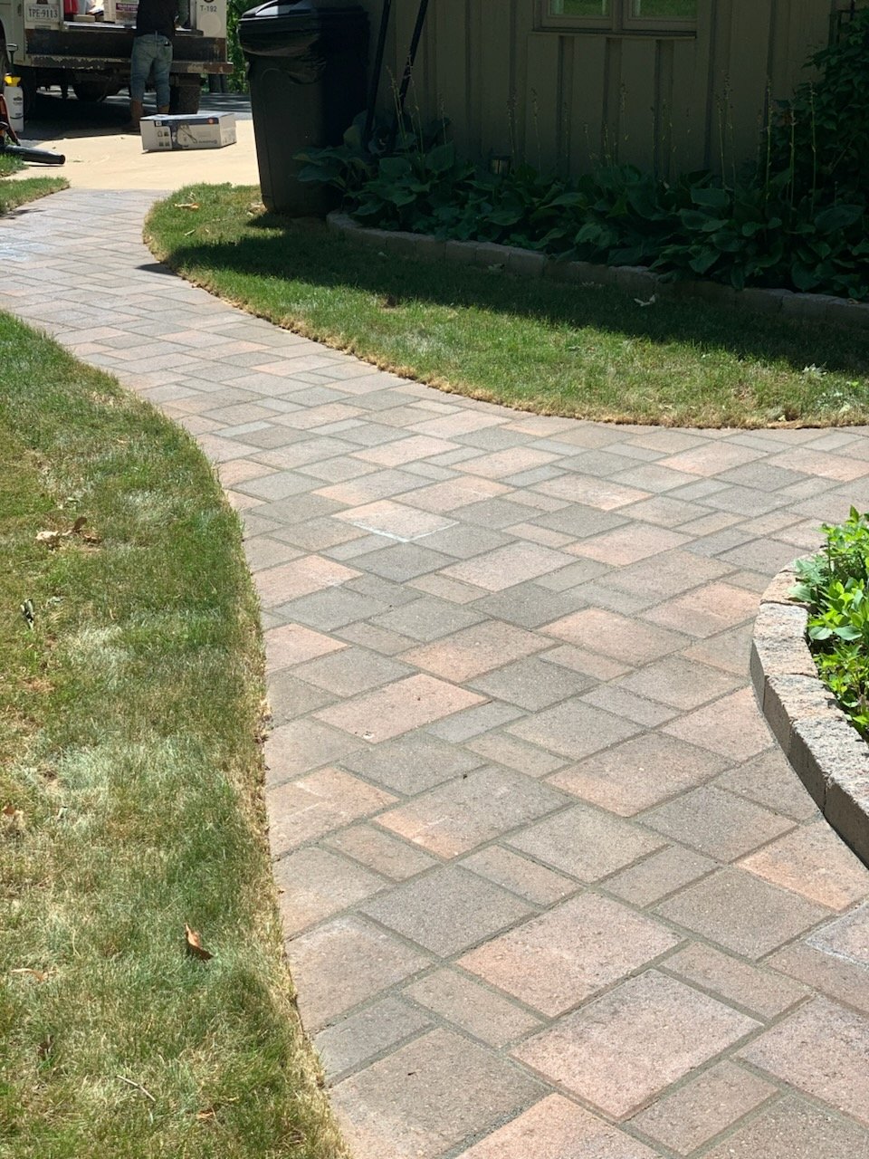 Hardscaping project by Pro Quality Property Maintenance