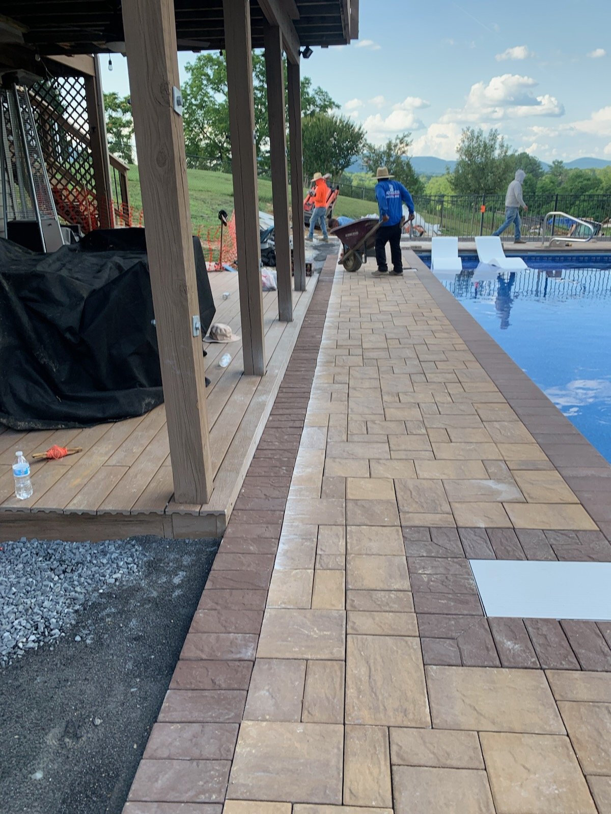 Hardscaping project by Pro Quality Property Maintenance