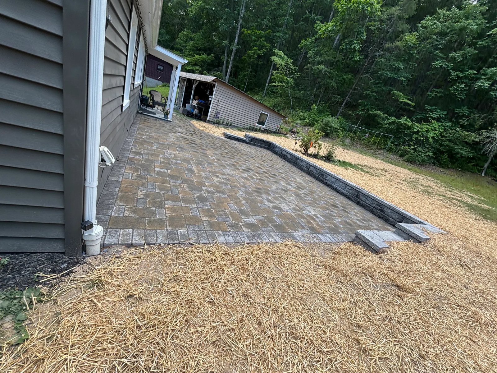 Hardscaping project by Pro Quality Property Maintenance