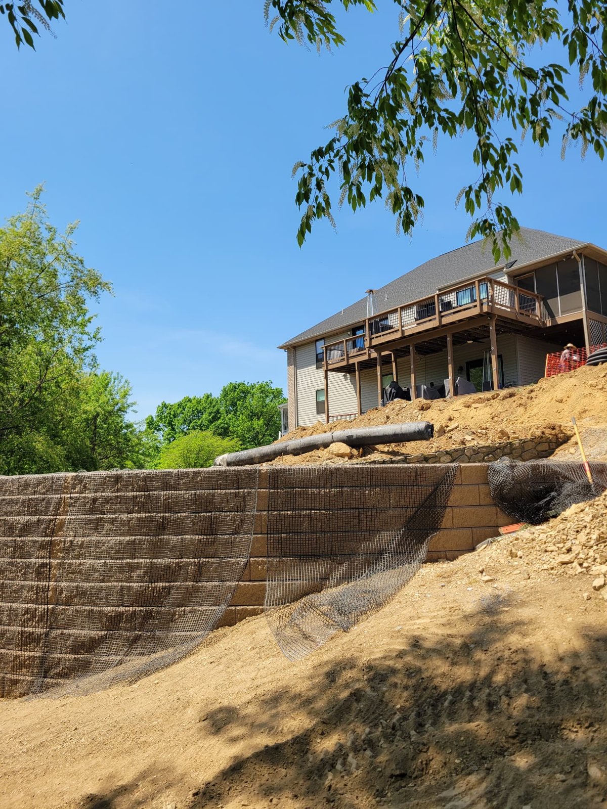 Hardscaping project by Pro Quality Property Maintenance