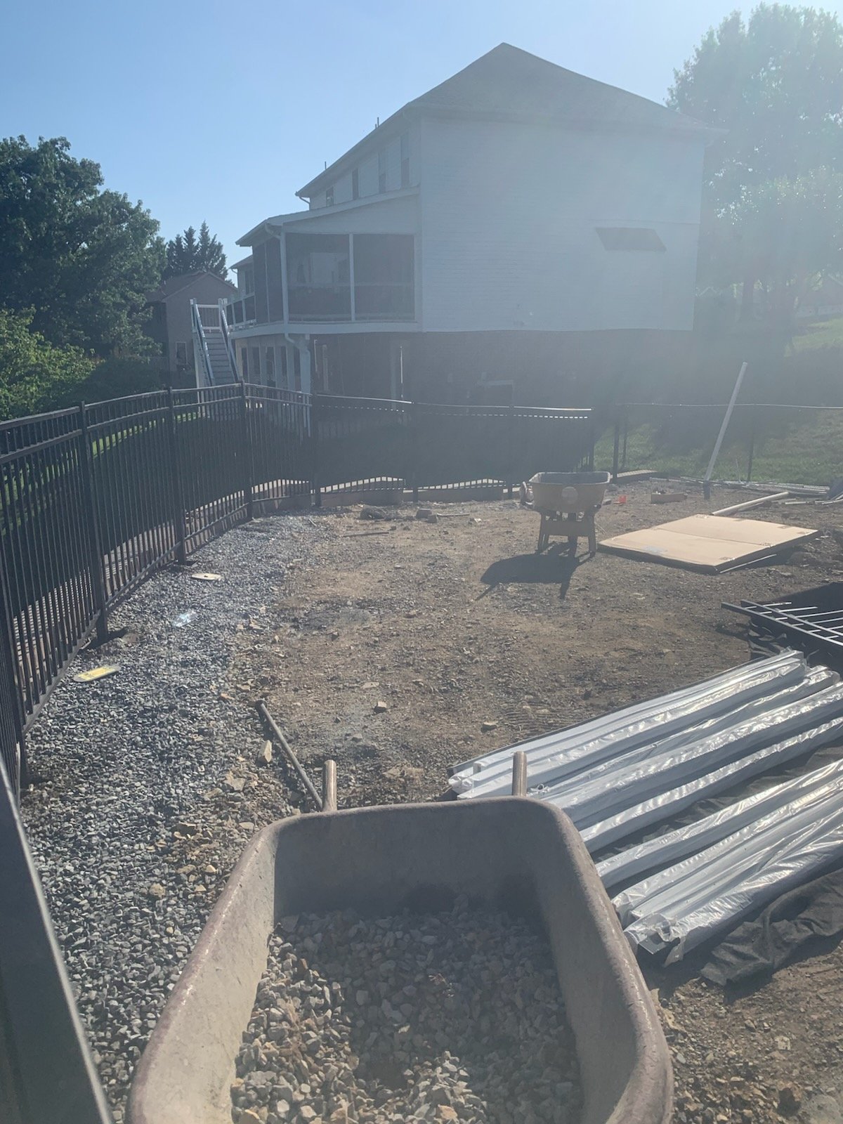 Fencing project by Pro Quality Property Maintenance