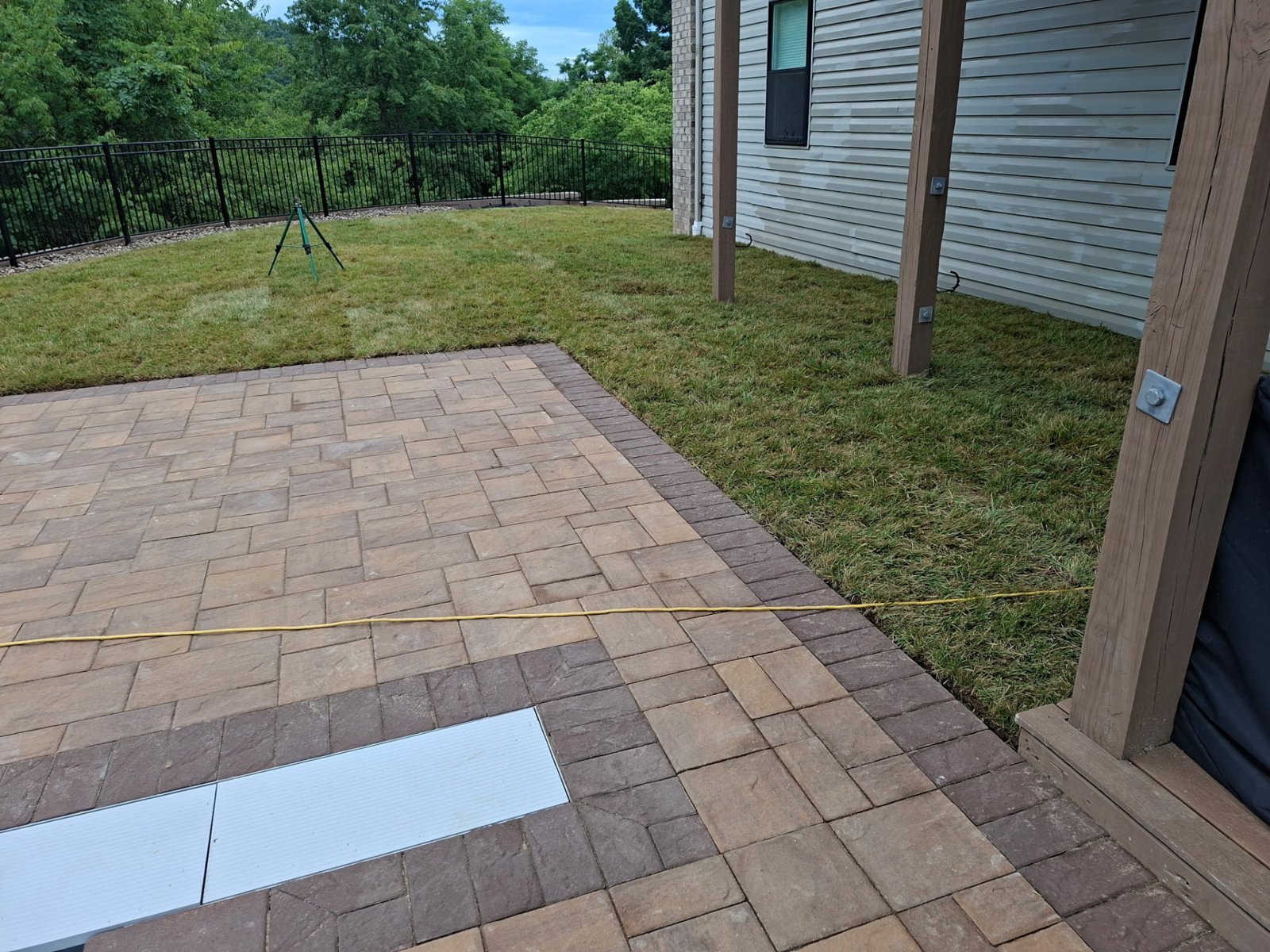 Hardscaping project by Pro Quality Property Maintenance