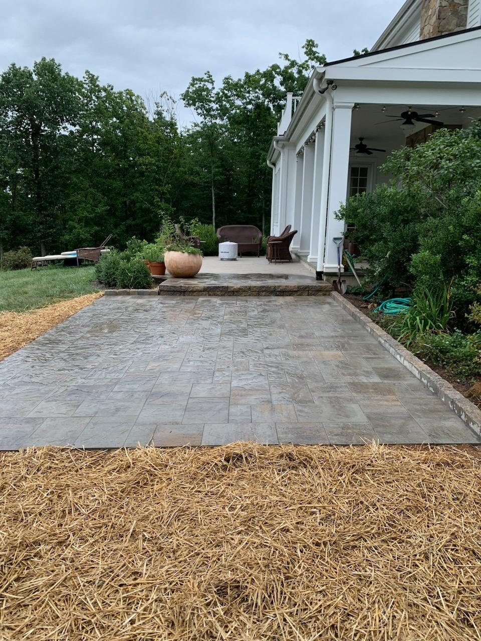 Hardscaping project by Pro Quality Property Maintenance