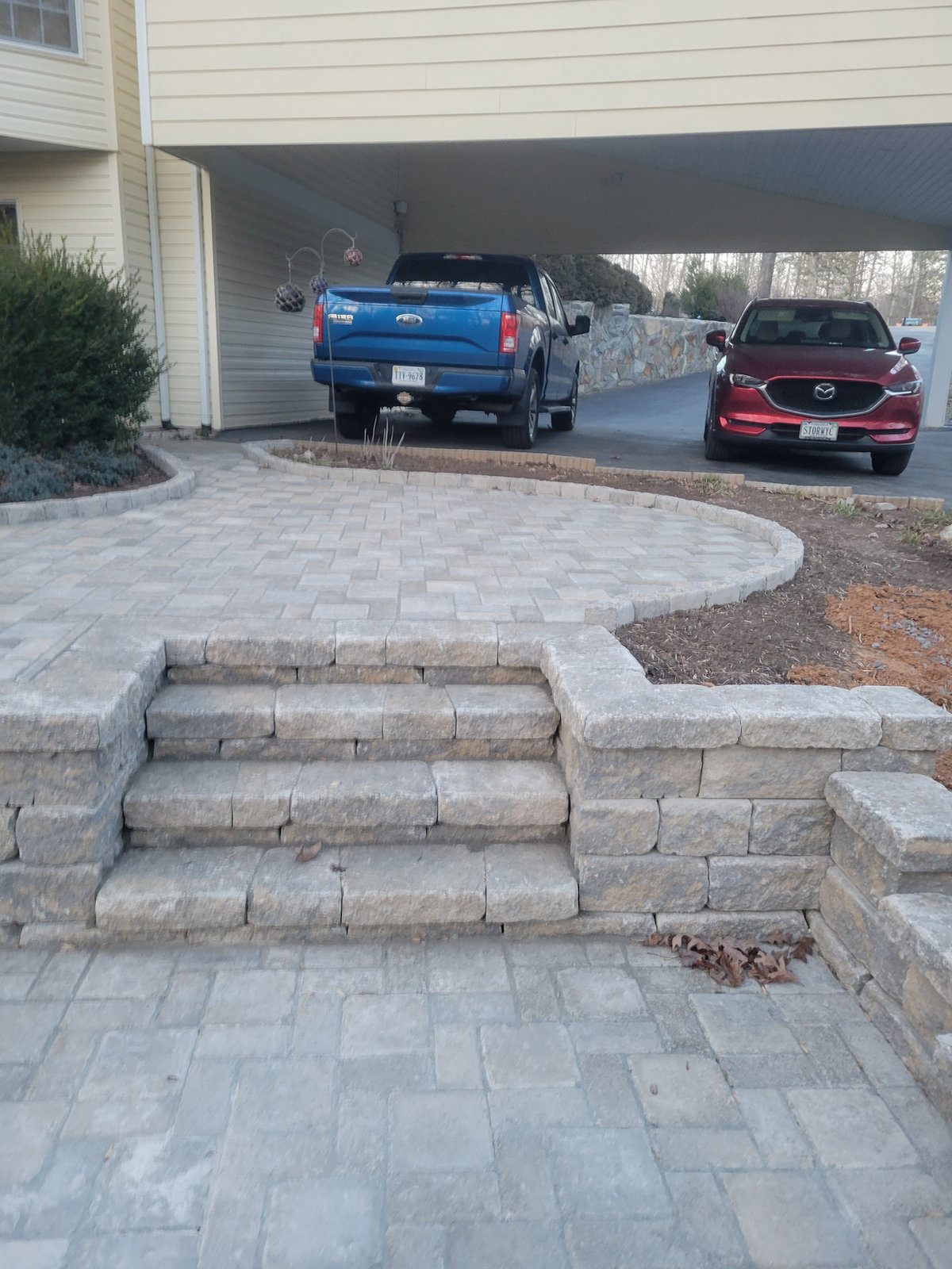 Hardscaping project by Pro Quality Property Maintenance