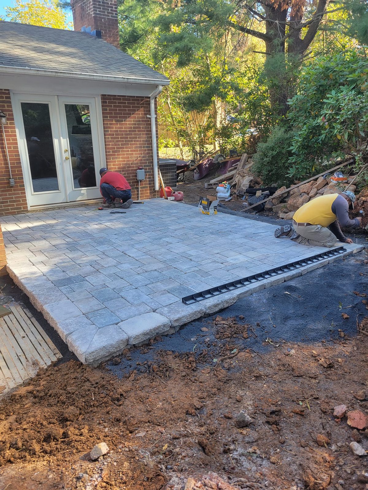 Hardscaping project by Pro Quality Property Maintenance