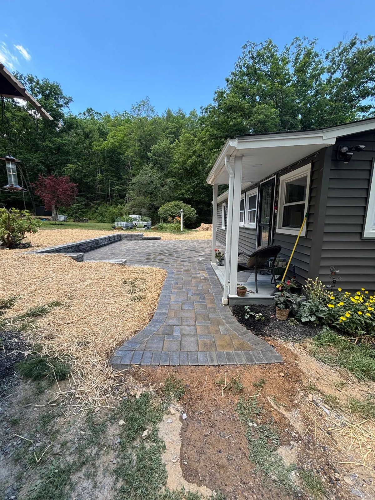 Hardscaping project by Pro Quality Property Maintenance
