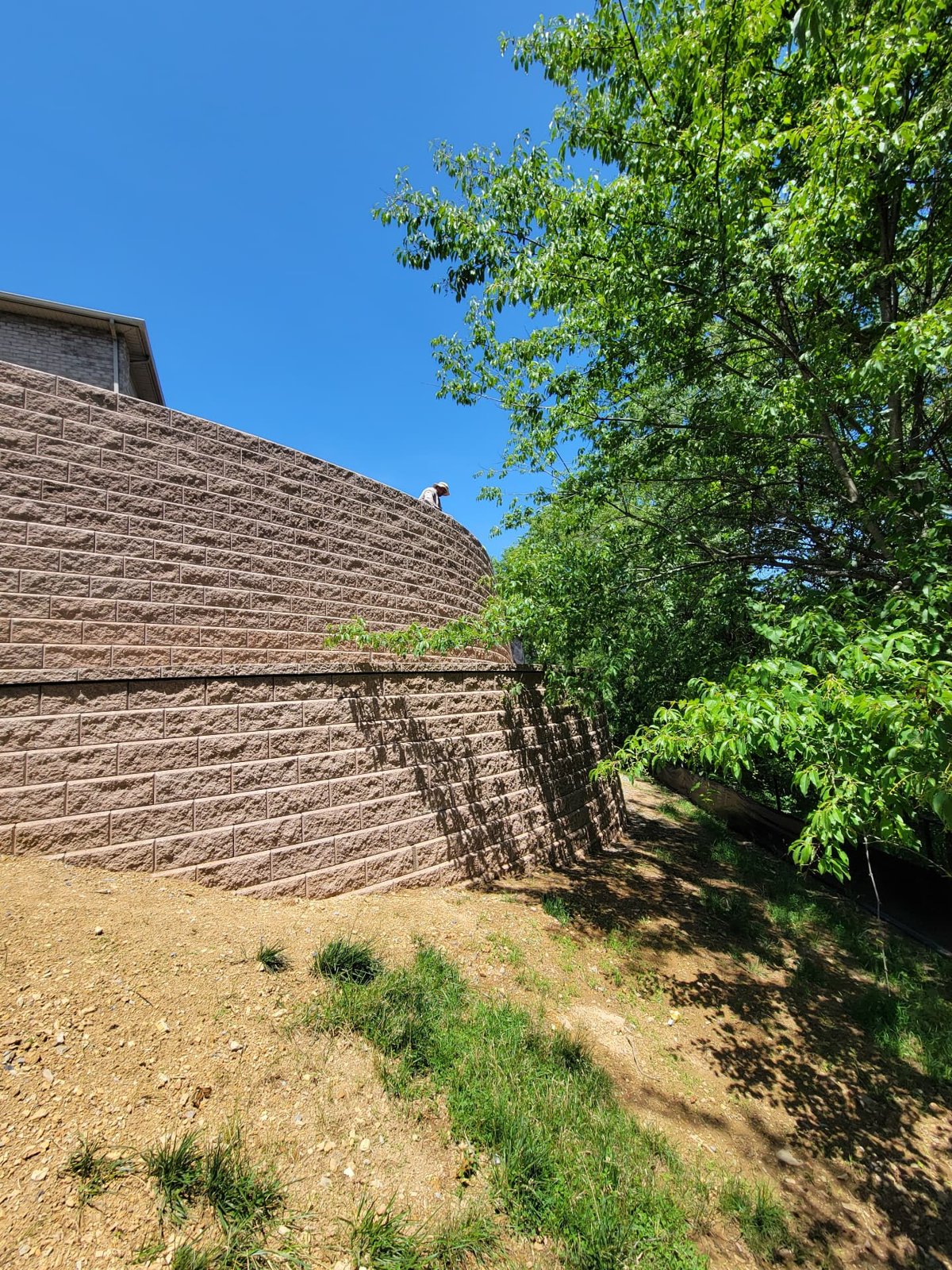 Hardscaping project by Pro Quality Property Maintenance